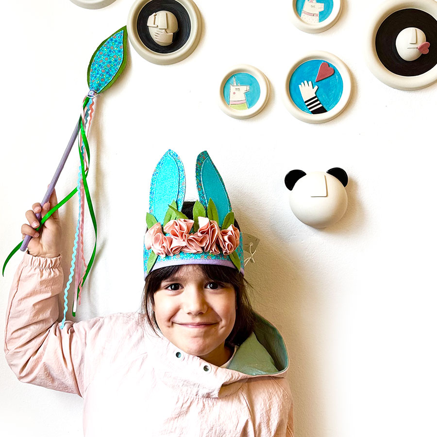 štapić i kruna zeka